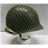 Image 4 : 430 - Helmet And Liner With Netting And Chinstrap