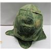 Image 3 : 437 - Metal Combat Helmet With Camoflauge Cover