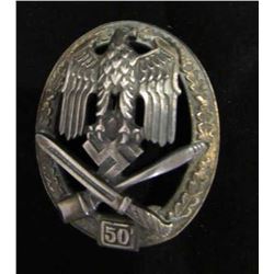 454 - WWII German General Assault Badge (50) Allgemeines