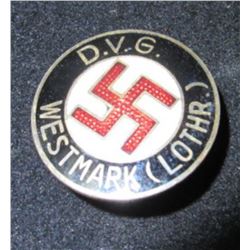 455 - Authentic German Wwii Enameled Dvg Westmark Lothar