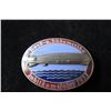 Image 1 : 498 - 1933 Zeppelin Commemorative Badge, Burgundy