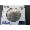 Image 1 : 571 - 1941 Walking Liberty Half Dollar Coin