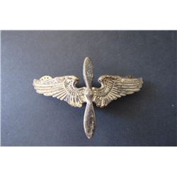 582 - WWII USAAF Flight Cap Wings Propeller, Sterling