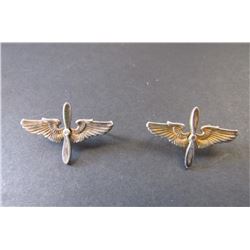 590 - Pair of Collar Wings Prop, WWII USAAF, Sterling
