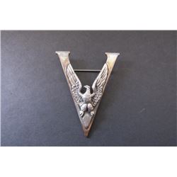 595 - WWII Victory Pin, Sterling Silver