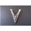 Image 1 : 595 - WWII Victory Pin, Sterling Silver