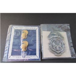 611 - US Army Military Police Badge  Ingsignia