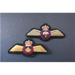 623 - (2) RCAF Insignia Badges