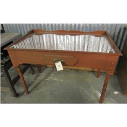 633 - Wooden Hideaway Desk