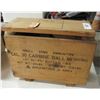 Image 1 : 637 - Wooden Ammo Box With Contents