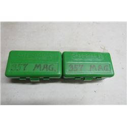 665 - 2 Boxes Of 357 Mag Cases