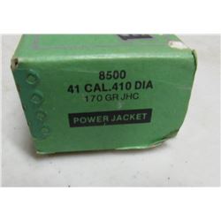 671 - Box Of Sierra 41cal .410 Pistol Bullets