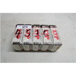 674 - 5 Boxes Of Hornady Xtp 45cal Pistol Bullets