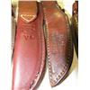 Image 3 : 697A - 6 Leather Embossed Knife Sheaths