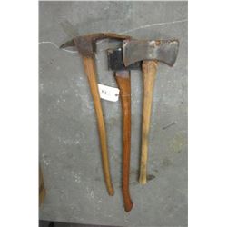 716 - 3pc Axes