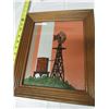 Image 2 : 726 - 3 Piece Set Of Framed Windmill Paintings