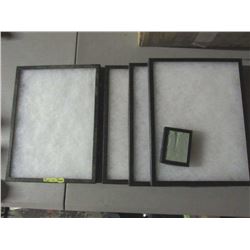 746 - 6pc Display Cases