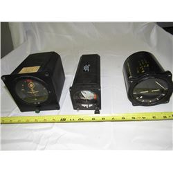 751 - Box Of Aircraft Instruments 15 Pcs