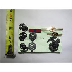 761 - Group Of 9 Military Pins