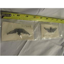 769 - Set Of 2 Senior Aviator Qualification Badges For