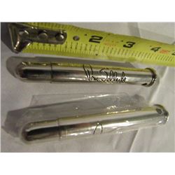 775 - Set Of 2 Tom Selleck Bullet Memorabilia