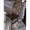 Image 3 : 801 - Mismatched Oak Windsor Rocking Chair  Kitchen