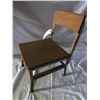 Image 3 : 802 - 2pc Children's Rocking Chair And School Chair