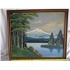 Image 1 : 835 - Large Framed Oil On Board, Sullivan