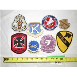849 - Group Of 8 Military  Misc Patches