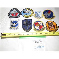 866 - Group Of 8 Military  Misc Patches