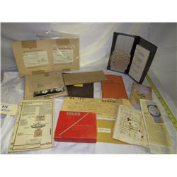 874 - Group Lot Of Misc Military Items