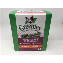 Greenies Weight Management- Petite Dogs 15-25lbs