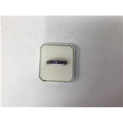 Black Amethyst Ring- Size 10