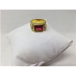 Gold Men's Ring- Size 8