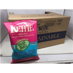Lot of Kettle Brand Tropical Salsa Chips