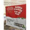 Image 2 : Case of efruitti Holiday Gummy Candy Stockings (24 x 147g)