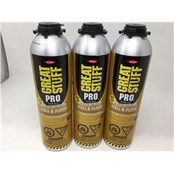 Great Stuff Pro Foam Adhesive (3 x 751g)