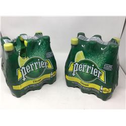 Lot of 2 x 12 x 500ml Perrier Lemon