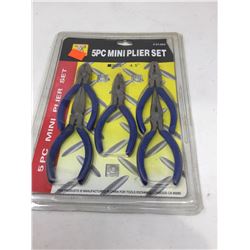 NEW 5 pce mini plier set