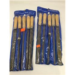 Lot of 2 5 pce File Sets
