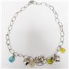 Image 2 : Silver Genuine Gemstone 18" 18.62G Necklace, Suggested Retail Value $300