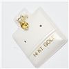 Image 2 : 14K Yellow Gold Genuine Citrine(0.26ct) Pendant, Made in Canada, Suggested Retail Value $120