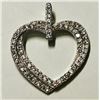 Image 1 : Silver Cz" Necklace, Suggested Retail Value $80