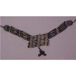 Traditional Small Bone Breast Plate Choker 