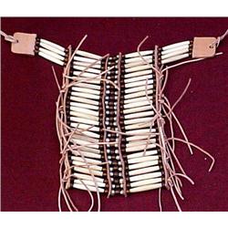 Native American Type Bone Breast Plate 