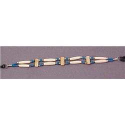 Native American Type Bone Choker 2 Strand 