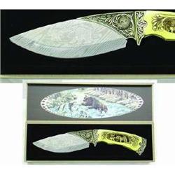 10in Bear Collector Hunting Knife 