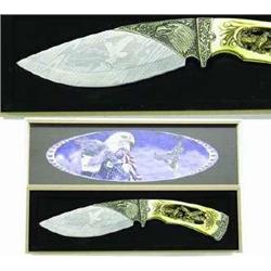 10 Eagle Collector Hunting Knife 
