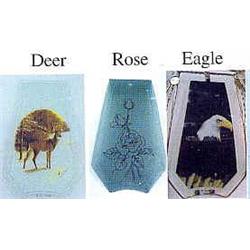 Extra touch lamp glass sets without lamp.