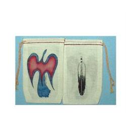 Red Waterbird Tobacco Bag 